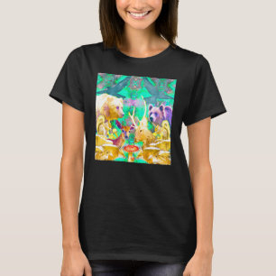 A Trip Through The Forrest Flora Fauna Fungi T-Shirt