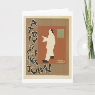 A Trip to Chinatown Card