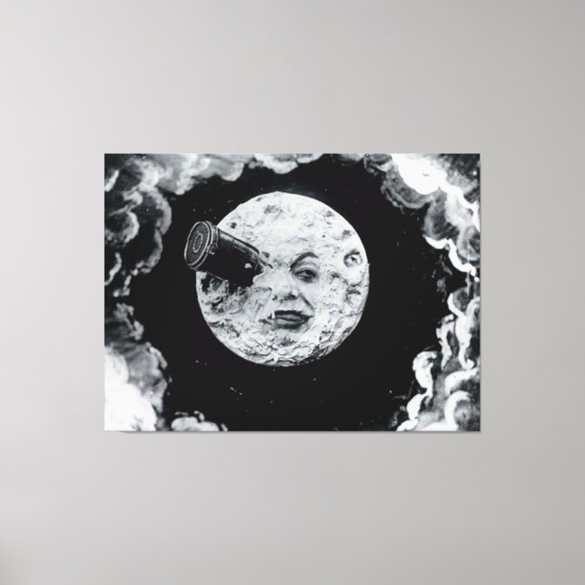 A Trip to the Moon Canvas Print (Front)