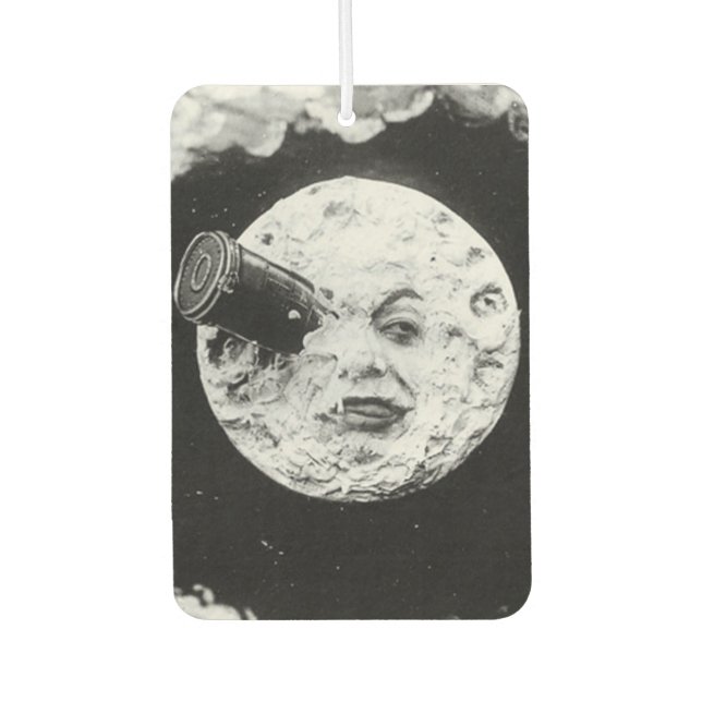 A Trip to the Moon Le Voyage dans la Lune Car Air Freshener (Front)