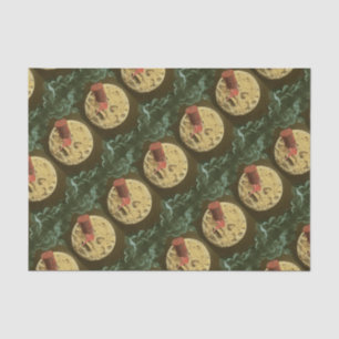 A Trip to the Moon Le Voyage dans la Lune Vintage Tissue Paper