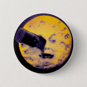 A Trip to the Moon Nightmare Purple Version 6 Cm Round Badge