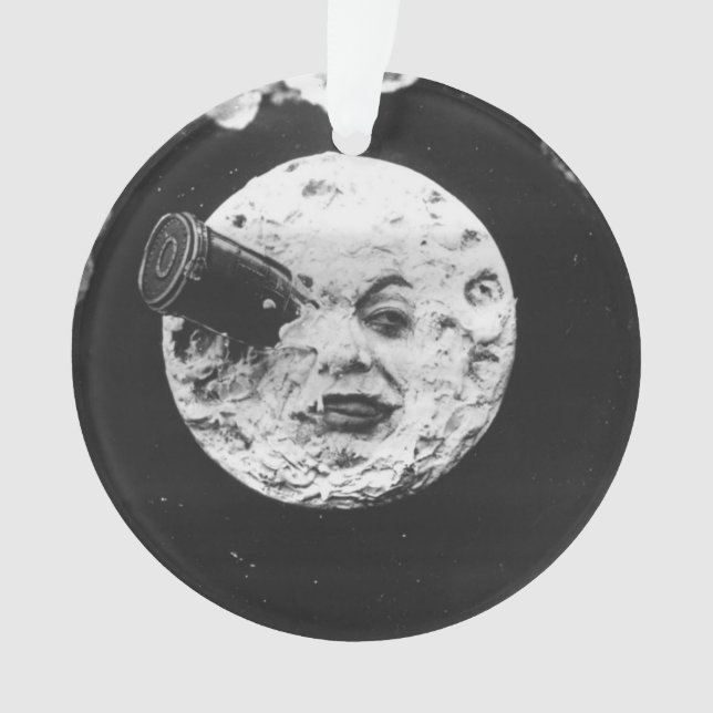 A Trip to the Moon Ornament (Front)