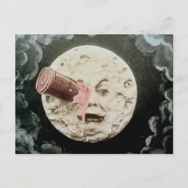 A Trip to the Moon Postcard (Front)
