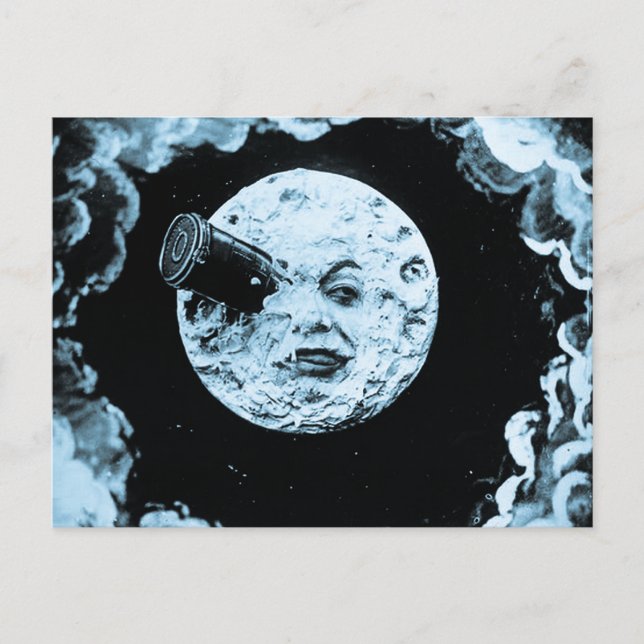 A Trip to the Moon Postcard (Front)