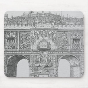 A Triumphal Arch, engraved by William Kip, 1604 Mouse Pad