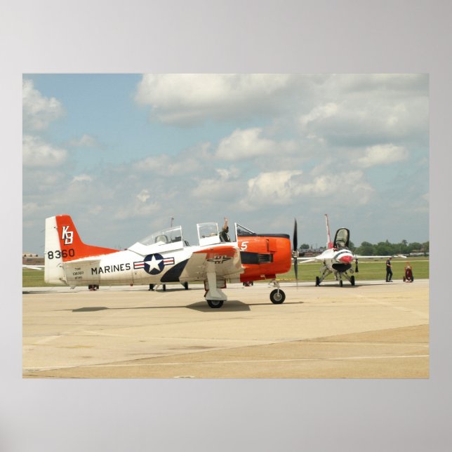 A Trojan Horseman T-28. Poster (Front)