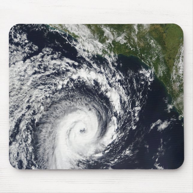 A tropical cyclone mouse pad (Front)