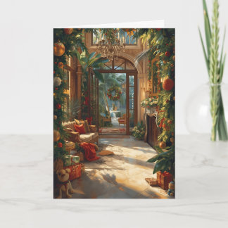 A Tropical New Year’s Welcome Card