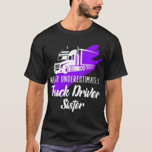 a truck driver coloured yoga shirt