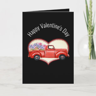 A Truckload Of Flowers 5" x 7" Folded Card