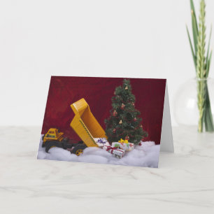 A Truckload Of Gifts Holiday Card