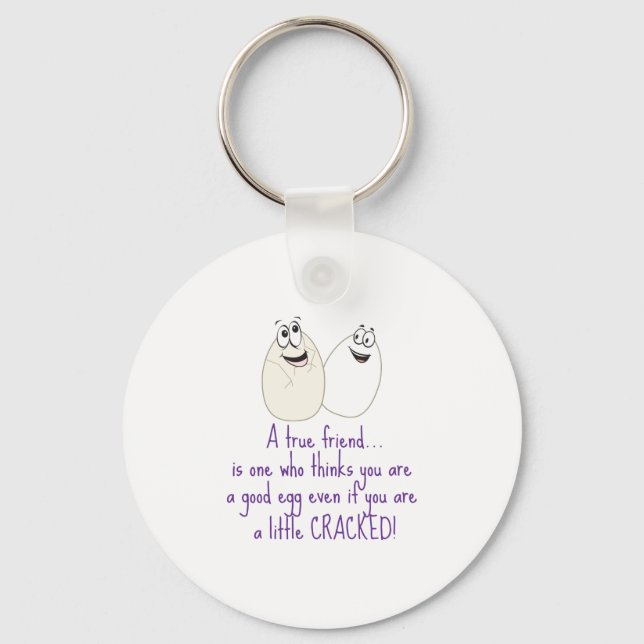 A True Friend Key Ring (Front)