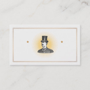 A True Gentleman Vintage Business Card