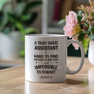 A Truly Great Assistant with Name Coffee Mug