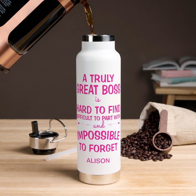 A truly great boss personalized mug water bottle (Creator Uploaded)