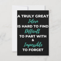 A Truly Great Intern Is Hard To Find