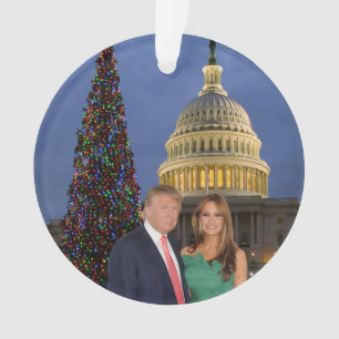 A Trump Christmas: Donald and Melania Ornament