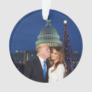 A Trump Christmas: Donald and Melania Ornament