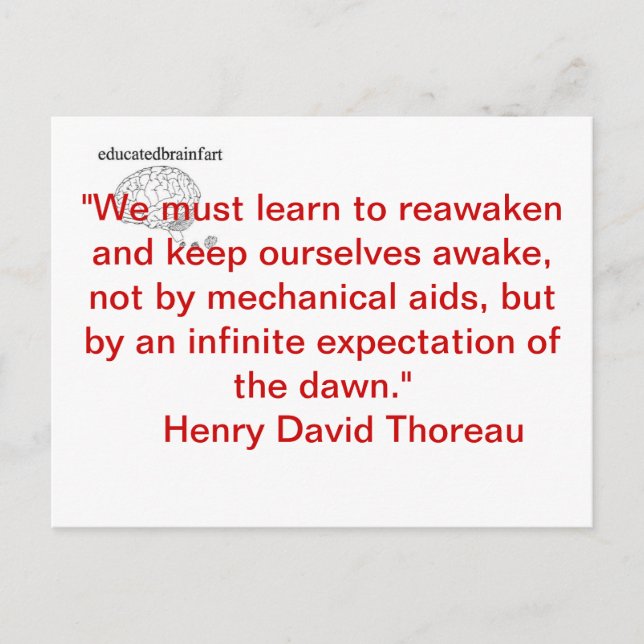 A Truth Postcard (Front)