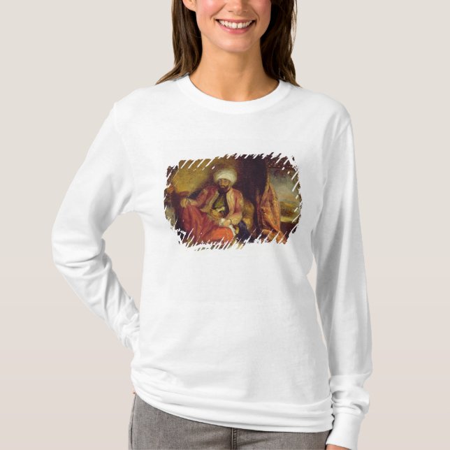 A Turk Smoking a Pipe T-Shirt (Front)