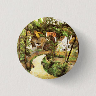 A Turn in the Road Paul Cezanne 3 Cm Round Badge
