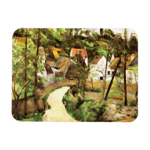 A Turn in the Road Paul Cezanne Magnet