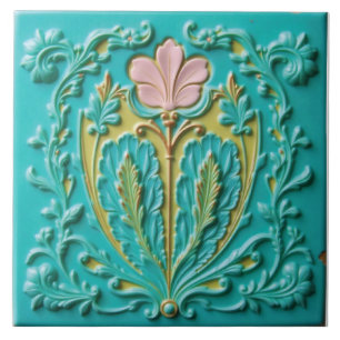 A Turquoise Awakening at Spring Tile