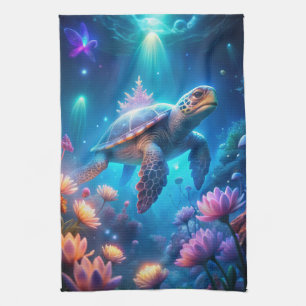 A Turtle Tea Towel