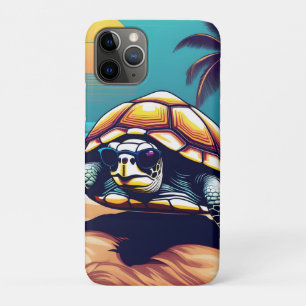 A Turtle Wearing Sunglasses Case-Mate iPhone Case