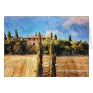 A Tuscan Hillside