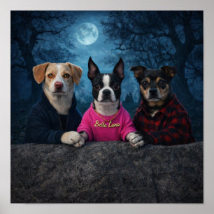 "A Twilight Triangle" Poster