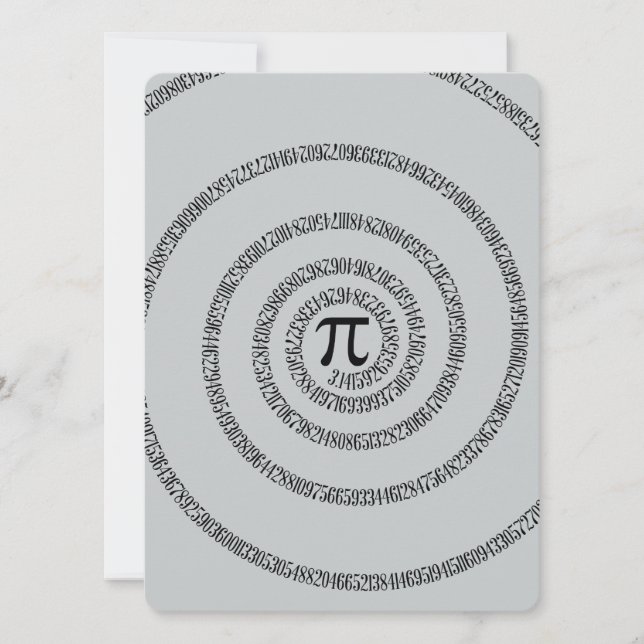 A Twist of Pi Click Customise to Change Grey Colou (Front)