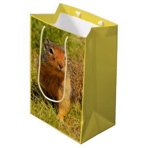 A Twitchy-Nosed Columbian Ground Squirrel Medium Gift Bag
