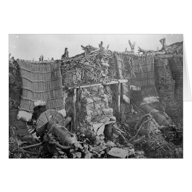 A Two Gun Battery during the Crimean War, c.1855 (Front Horizontal)