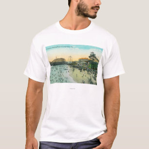 A Typical Bathing Scene at the Beach T-Shirt
