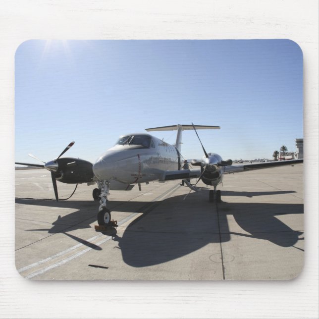 A  UC-12F King Air aircraft Mouse Pad (Front)