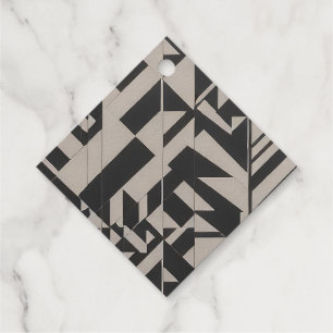 A unique and cool foil favour tags