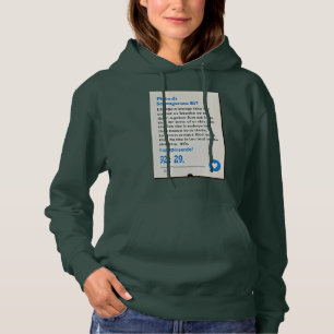 A Unique Letter Hoodie