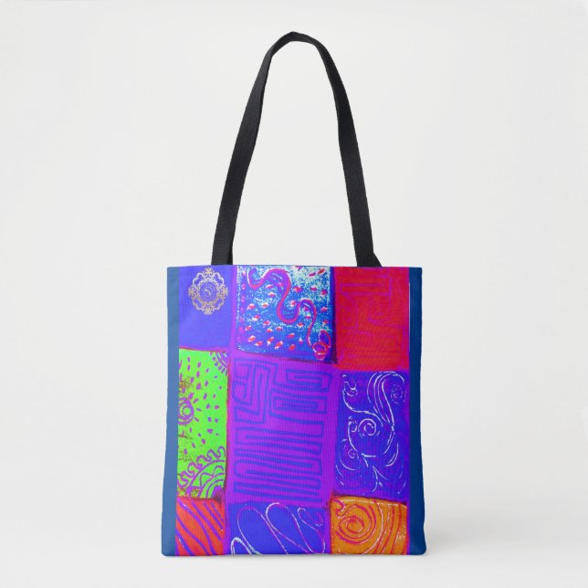 A unique Spanish art bag: design-No.2 Tote Bag (Front)