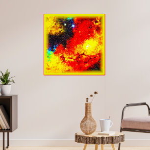 A Universe of Bright Colours. Buy Now Poster