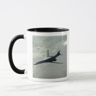 A US Air Force  B-1B Lancer on a combat patrol 2 Mug