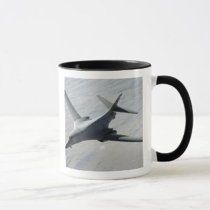 A US Air Force  B-1B Lancer on a combat patrol Mug