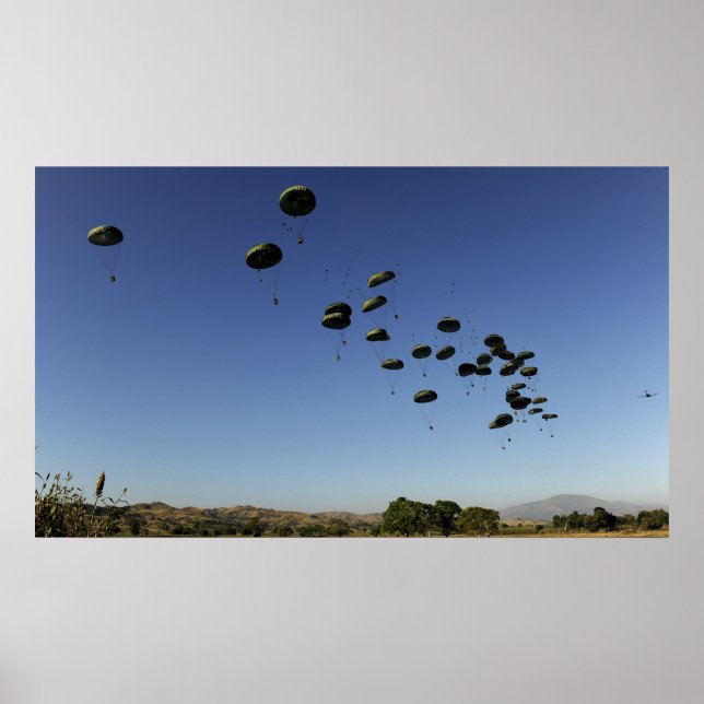 A US Air Force C-17 Globemaster III 2 Poster (Front)