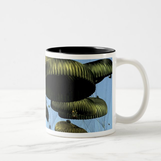 A US Air Force C-17 Globemaster III Two-Tone Coffee Mug (Right)