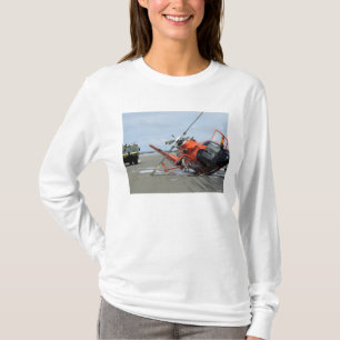 A US Coast Guard MH-65 Dolphin helicopter crash T-Shirt