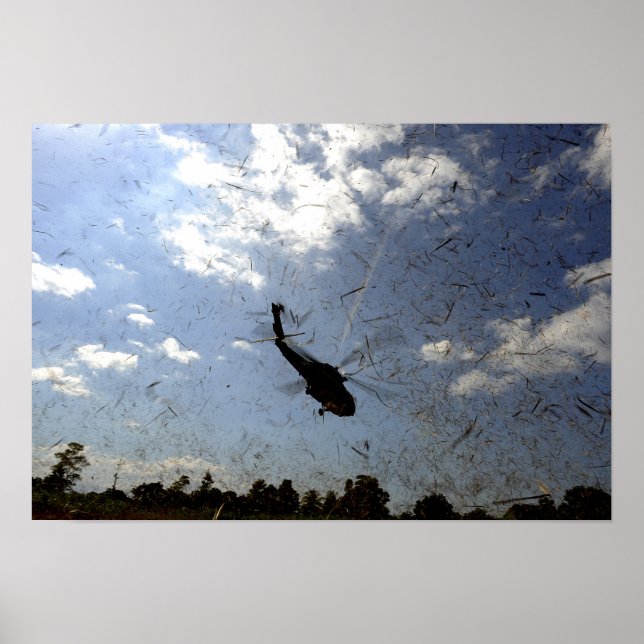 A US Navy HH-60 Seahawk Poster (Front)