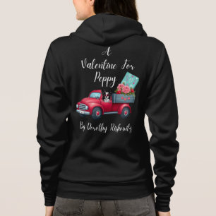 A Valentine for Peppy Ladies Hoodie