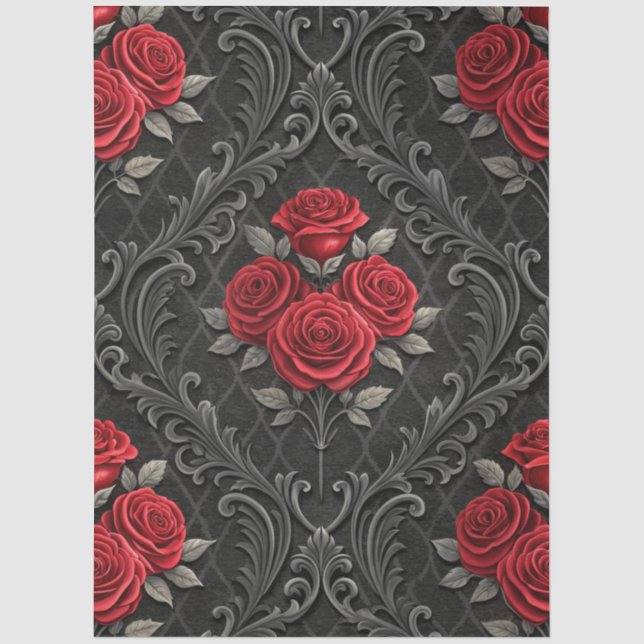A Vampire-ish Series Design 4 Tissue Paper (Front)