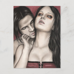 A vampire's love Postcard